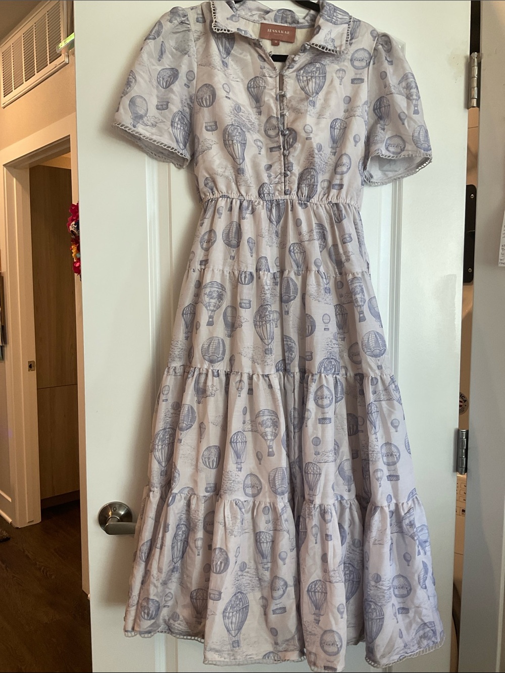 JessaKae Lavender Tiered Hot Air Balloon Dress